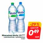 Allahindlus - Mineraalvesi Akvile, 1,5 l****