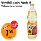 Allahindlus - Päevalilleõli Maxima Favorid, 1 l