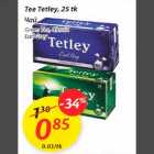 Allahindlus - Tee Tetley,25 tk