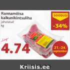 Allahindlus - Rannamõisa kalkunikintsuliha