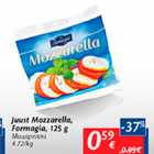 Allahindlus - Juust Mozzarella, Formagia, 125 g