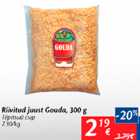 Allahindlus - Riivitud juust Gouda, 300 g