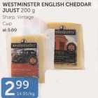 Allahindlus - WESTMINTER ENGLISH CHEDDAR JUUST 200 G