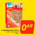 4-viljahelbed Rimi, 500 g
