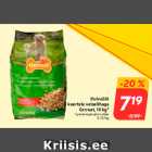 Kuivsööt
koertele veiselihaga
Grrreat, 10 kg*
