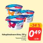 Kohupiimakreem Alma, 150 g
