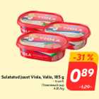 Sulatatud juust Viola, Valio, 185 g
