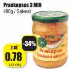 Allahindlus - Praekapsas 3 MIN
480g / Salvest