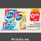 Allahindlus - Domestos
WC-värskendaja
ja täitepakend, 40 g*