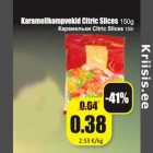 Allahindlus - Karamellkompvekid Citric Slices 150 g