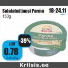 Allahindlus - Sulatatud juust Parma
150g