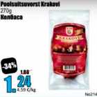 Poolsuitsuvorst Krakovi 270 g