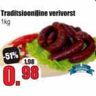 Traditsiooniline verivorst 1 kg