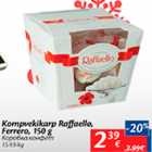 Allahindlus - Kompvekikarp Raffaello, Ferrero, 150 g