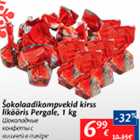 Allahindlus - Šokolaadikompvekid kirss likööris Pergale, 1 kg