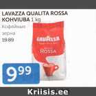 LAVAZZA GUALITA ROSSA KOHVIUBA 1 KG