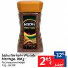 Lahustuv kohv Nescafe Montego,100 g