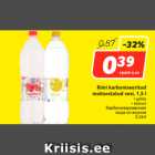 Allahindlus - Rimi karboniseeritud
maitsestatud vesi, 1,5 l