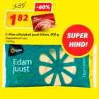 E-Piim viilutatud juust Edam, 500 g
