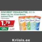 Allahindlus - DISCREET PESUKAITSE, 60 tk
Water Lily, Air, Ocean Breeze,
Summer Fresh