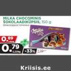 Allahindlus - MILKA CHOCOMINIS
ŠOKOLAADIKÜPSIS, 150 g