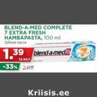 Allahindlus - BLEND-A-MED COMPLETE
7 EXTRA FRESH
HAMBAPASTA, 100 ml