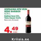 HISPAANIA KPN VEIN
RENE BARBIER
0,75 L