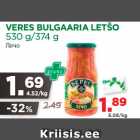 VERES BULGAARIA LETŠO
530 g/374 g