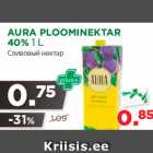 Allahindlus - AURA PLOOMINEKTAR
40% 1 L
