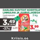 Allahindlus - DARLING KUIVTOIT KOERTELE
LINNULIHA JA JUURVILJADEGA