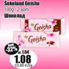 Šokolaad Geisha
