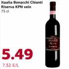 Allahindlus - Itaalia Bonacchi Chianti Riserva KPN vein 75 cl