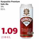 Karpackie Premium hele õlu