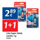 Allahindlus - Liim Super Attak,
Loctite, 3 g
