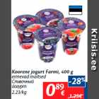 Allahindlus - Koorene jogurt Farmi, 400 g

