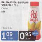 PAI MAASIKA-BANAANI SMUUTI 0,28 L