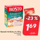 Basmati riis Bosto, 4 x 125 g
