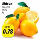 Allahindlus - Sidrun Hispaania  1 klass kg