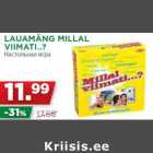 Allahindlus - LAUAMÄNG MILLAL
VIIMATI..?