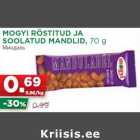 Allahindlus - MOGYI RÖSTITUD JA
SOOLATUD MANDLID, 70 g