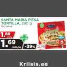 Allahindlus - SANTA MARIA PITSA
TORTILLA, 280 g