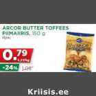 Allahindlus - ARCOR BUTTER TOFFEES
PIIMAIIRIS, 150 g