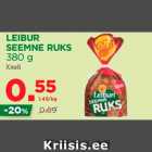 Allahindlus - LEIBUR
SEEMNE RUKS
380 g