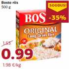 Allahindlus - Bosto riis
500 g