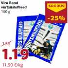 Allahindlus - Viru Rand
vürtsikilufileed
100 g