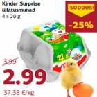 Allahindlus - Kinder Surprise
üllatusmunad