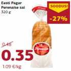 Allahindlus - Eesti Pagar
Perenaise sai
320 g