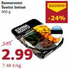 Allahindlus - Rannarootsi
Šveitsi šnitsel
400 g