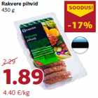 Allahindlus - Rakvere pihvid
430 g