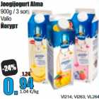 Joogijogurt Alma 

Valio